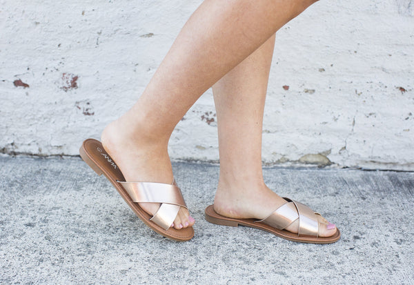 Rose Gold Sandal