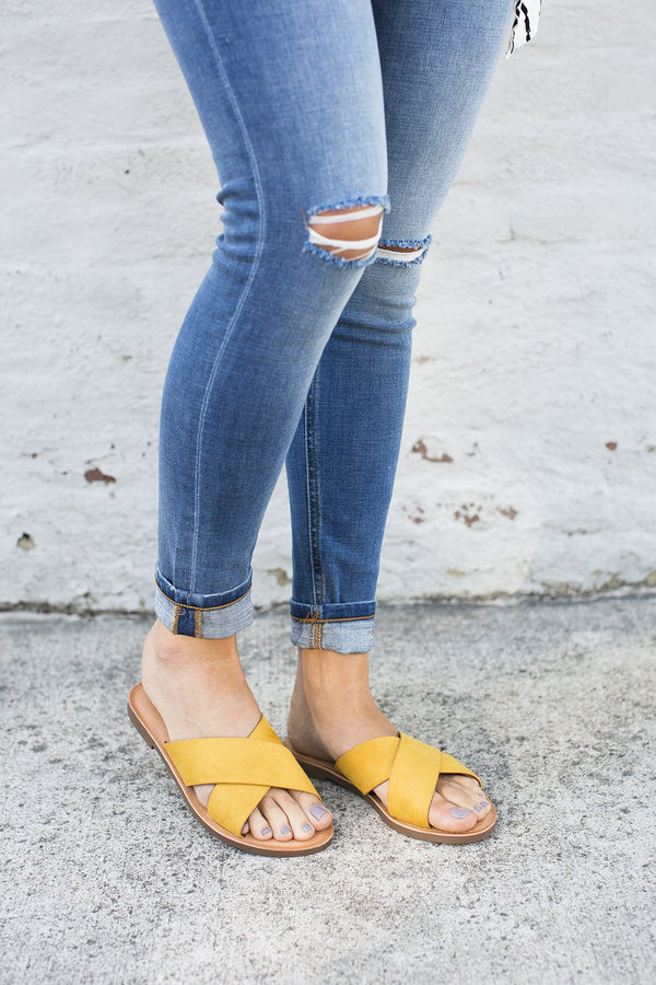 Mustard Sandal