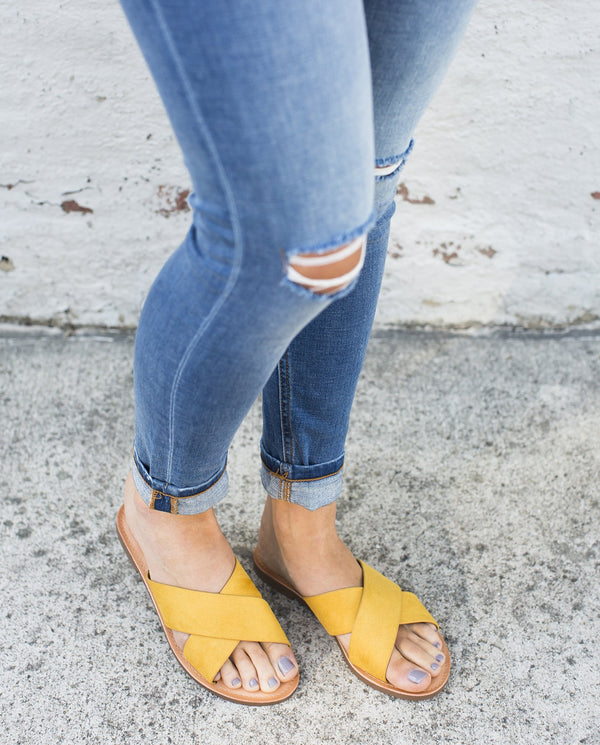 Mustard Sandal