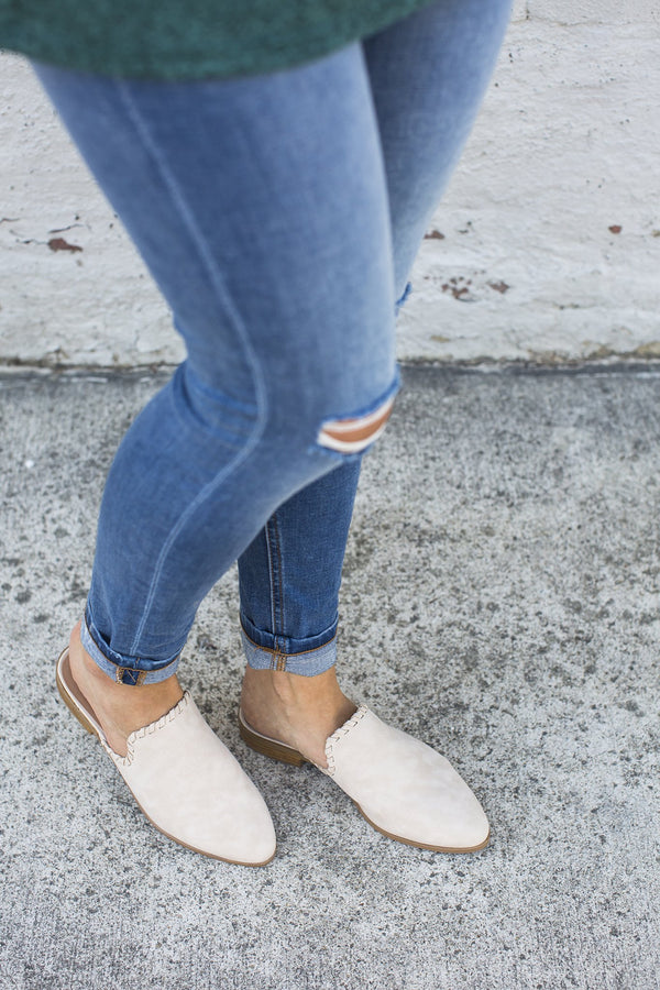 Taupe Mules