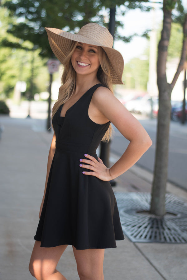 Black A-Line Dress