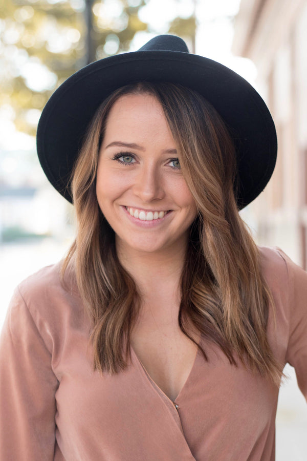 Black Panama Hat